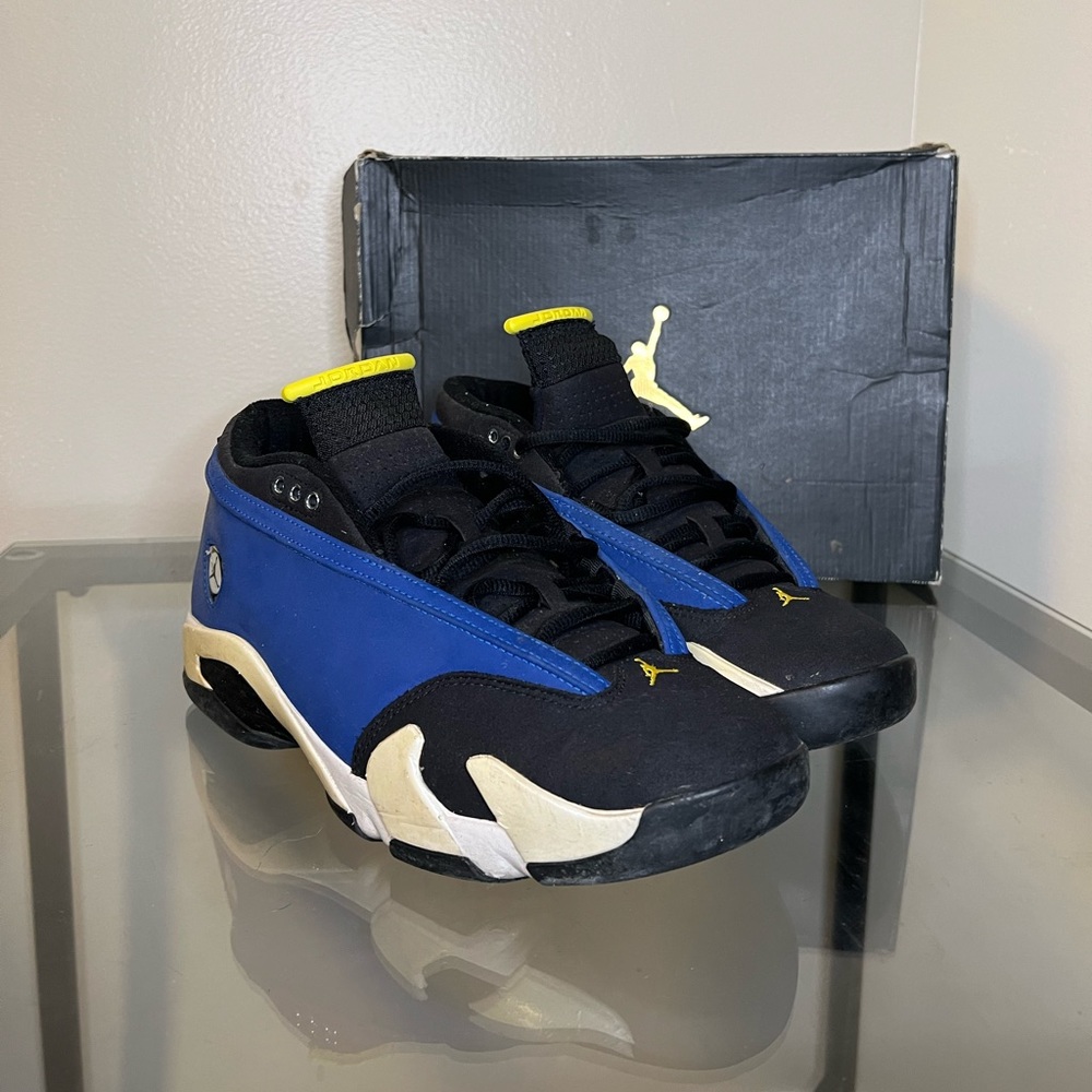 MENS Air Jordan 14 Low OG Laney